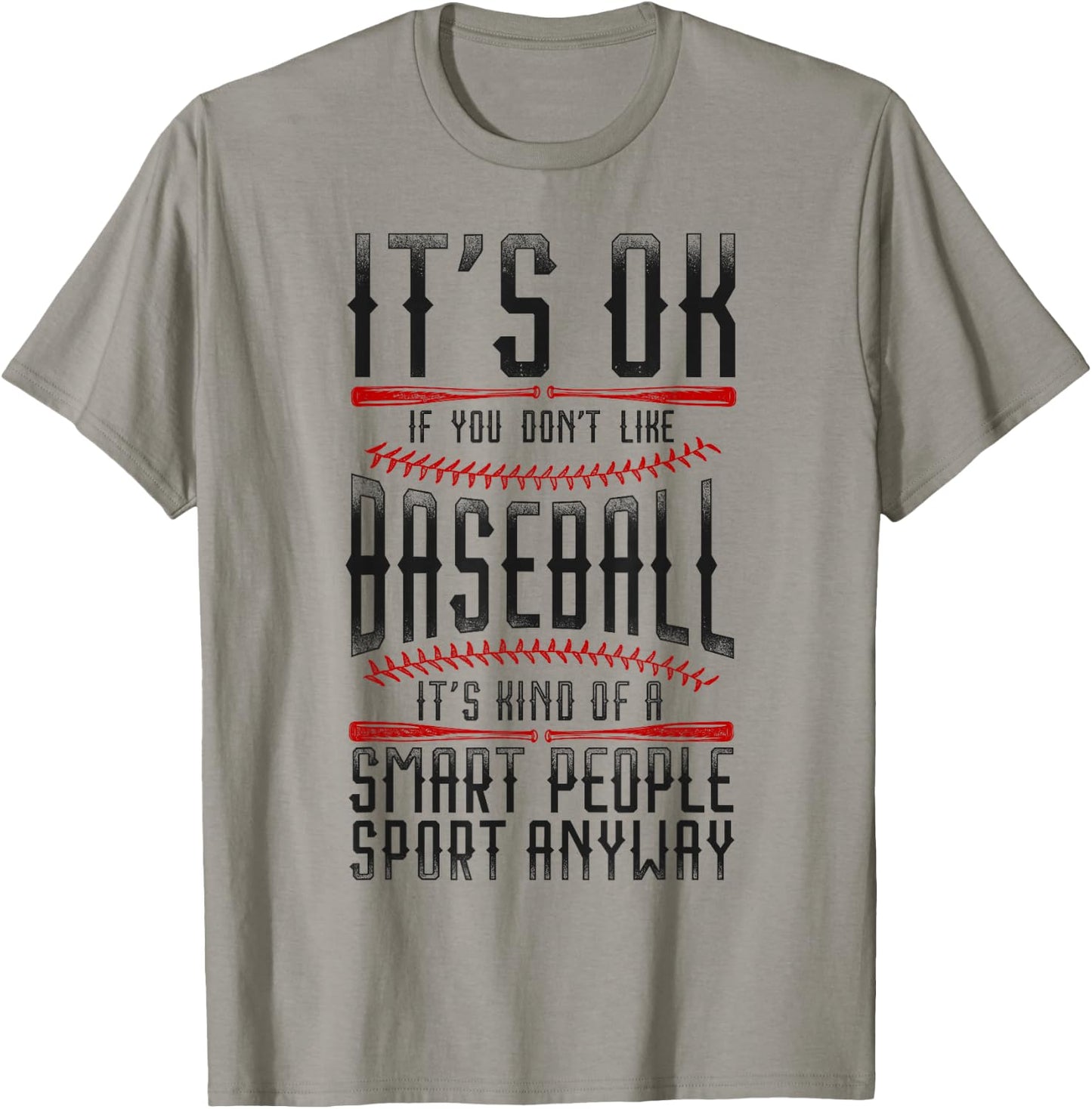 Baseball Fan Vintage It'S Ok If You Don'T Like Baseball It'S T-Shirt - T-Shirt | Sand