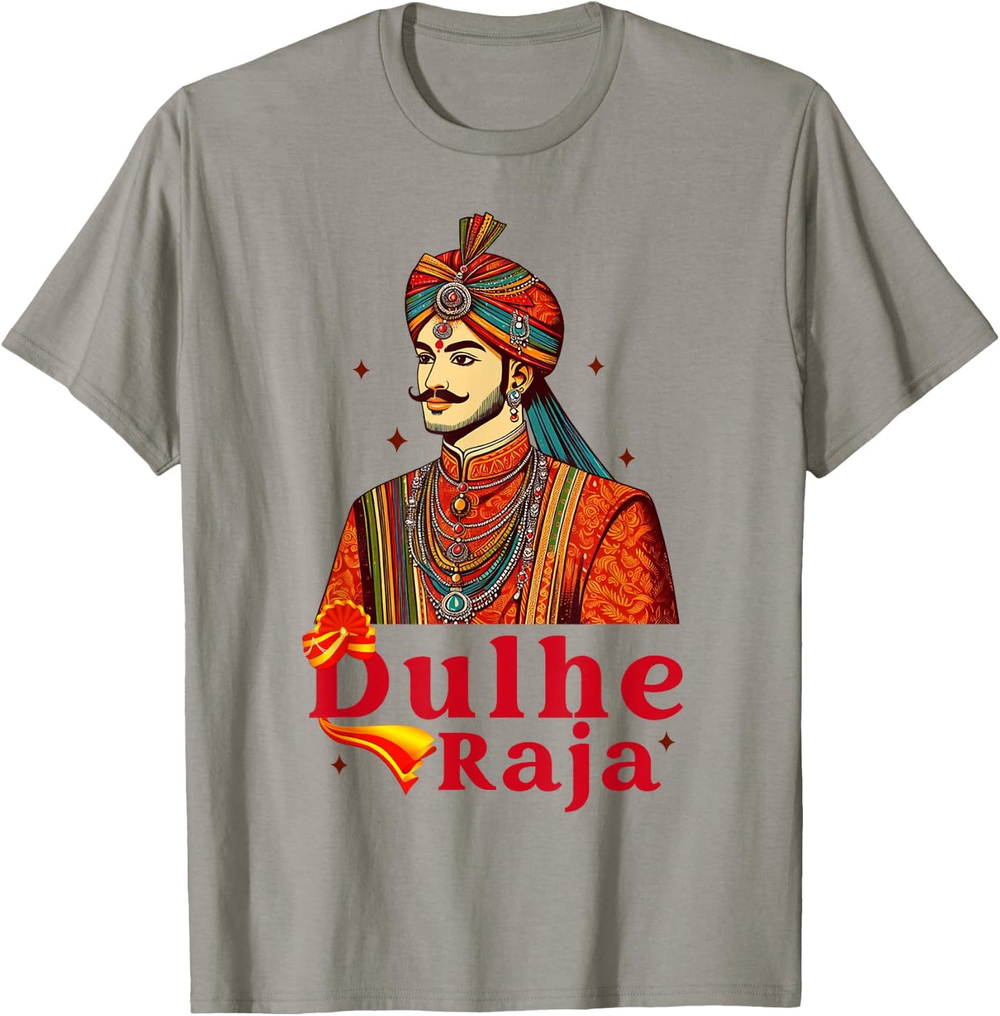Indian Groom Indian Wedding Party Desi Newlywed Dulhe Raja T-Shirt - T-Shirt | Sand