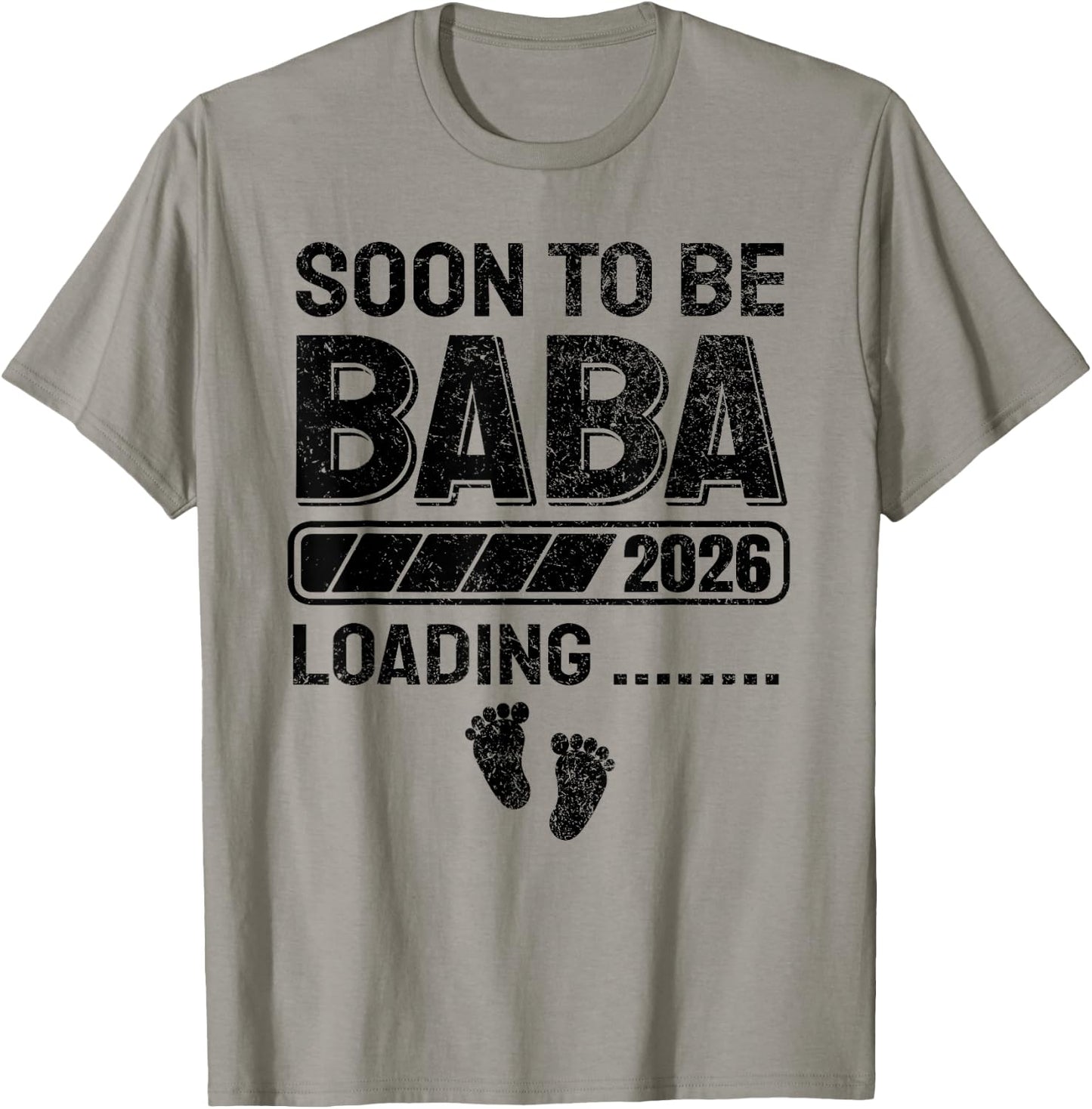 Baba to Be Soon to Be Baba 2026 T-Shirt - T-Shirt | Sand