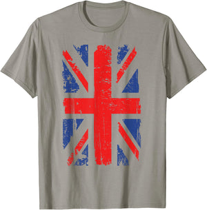 Union Jack Idea kids & Britain Expats From United Kingdom T-Shirt - T-Shirt | Sand