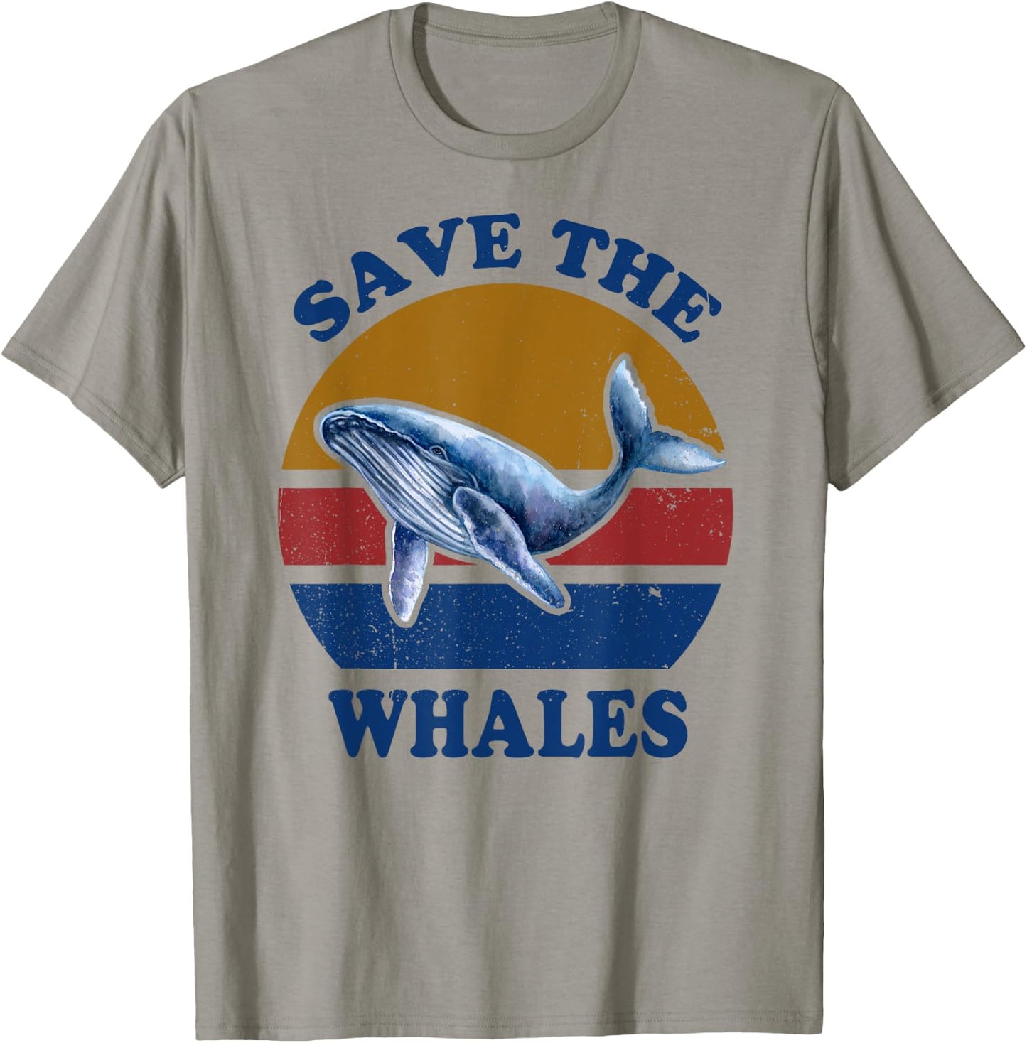Funny Save The Whales for Environmentalist Ocean Lovers T-Shirt - T-Shirt | Sand