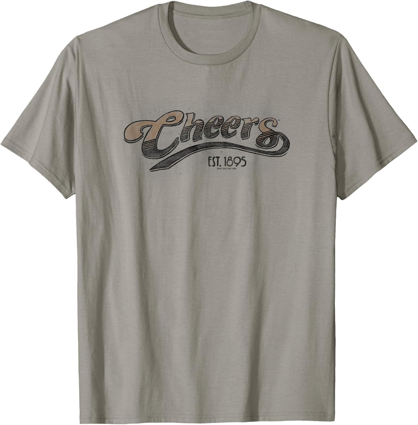 Cheers Watercolor Logo T-Shirt - T-Shirt | Sand