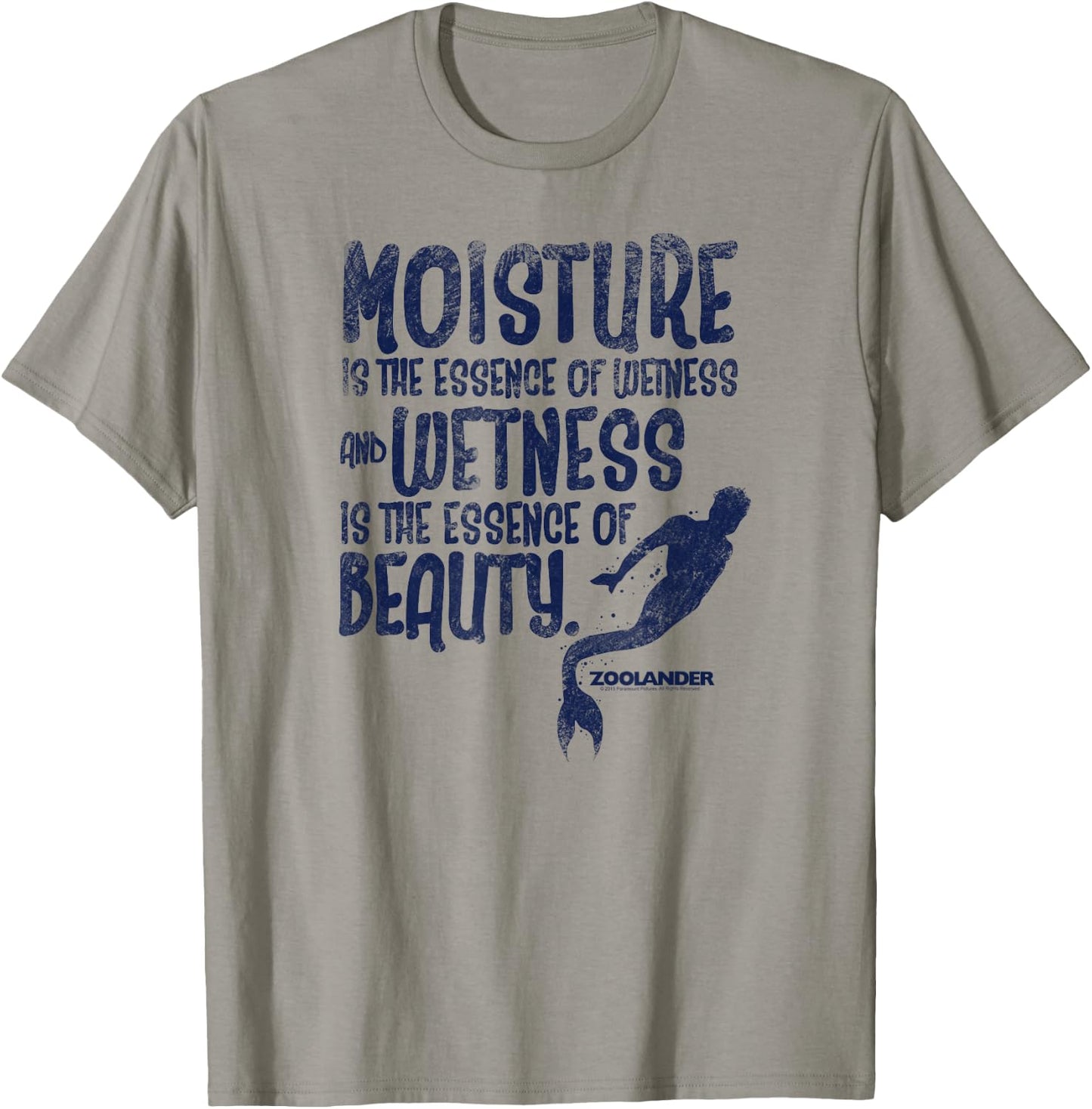Zoolander Merman T-Shirt - T-Shirt | Sand