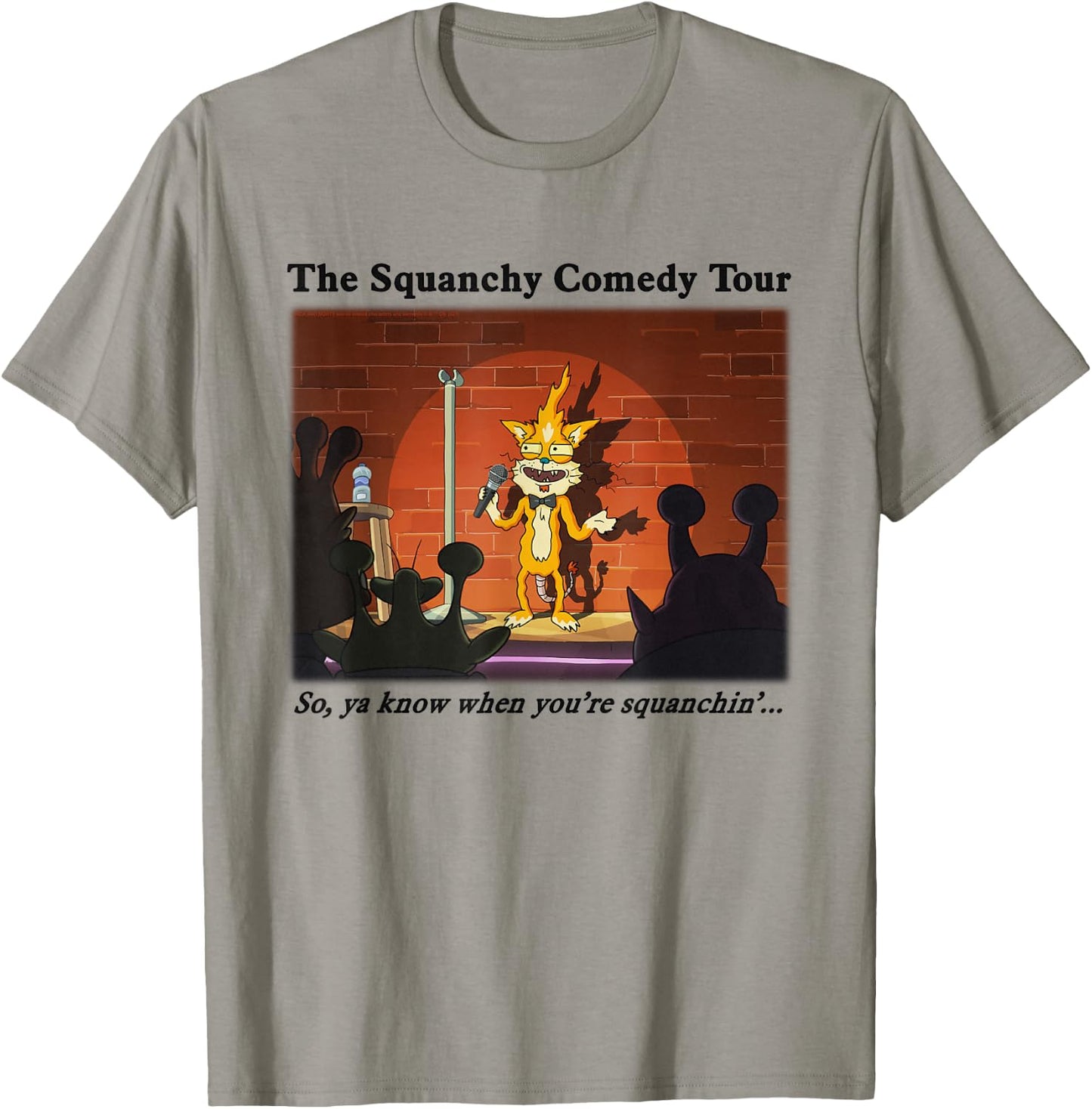 Rick and Morty The Squanchy Comedy Tour T-Shirt - T-Shirt | Sand
