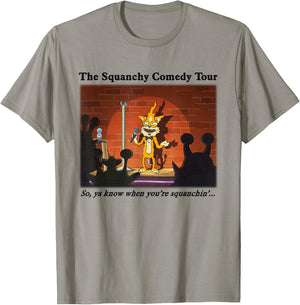 Rick and Morty The Squanchy Comedy Tour T-Shirt - T-Shirt | Sand
