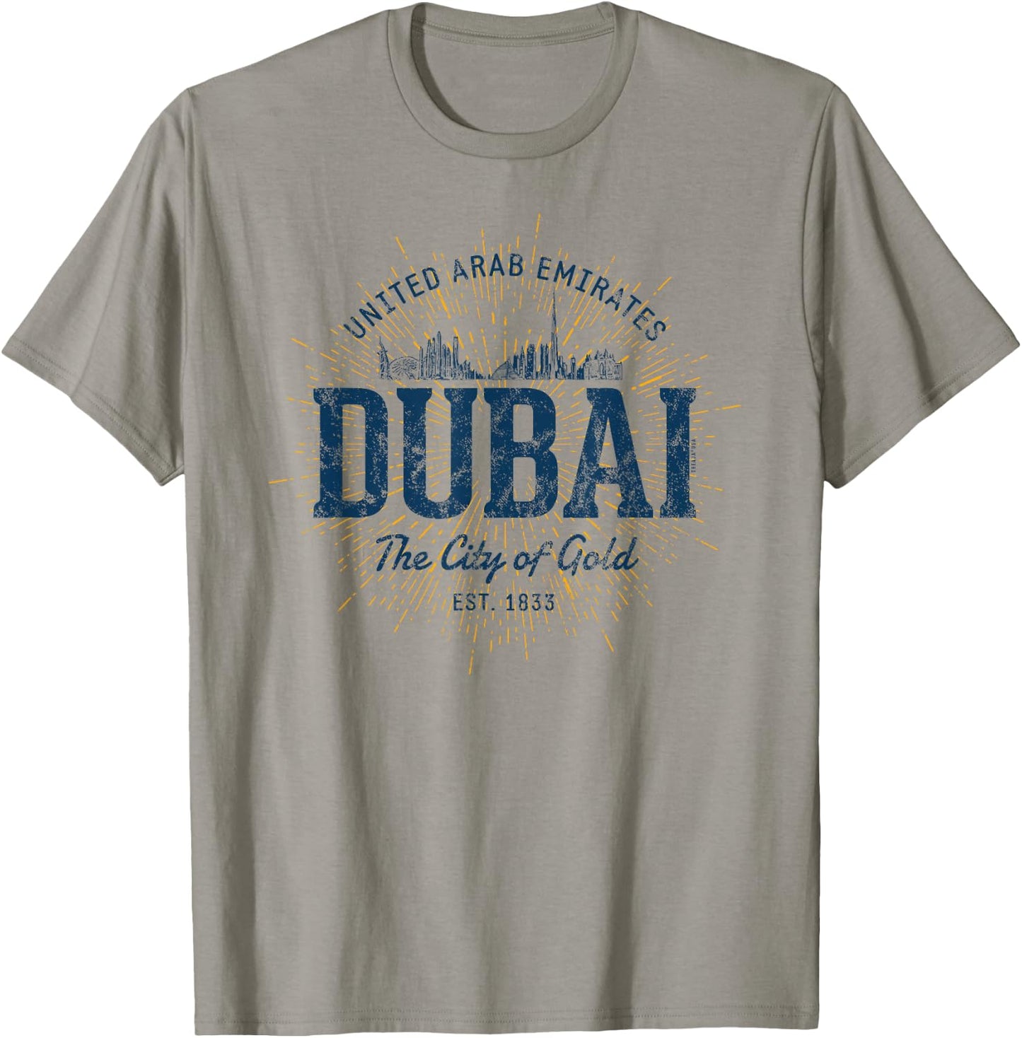 Retro UAE Vintage Dubai T-Shirt - T-Shirt | Sand