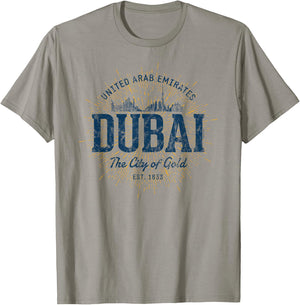 Retro UAE Vintage Dubai T-Shirt - T-Shirt | Sand