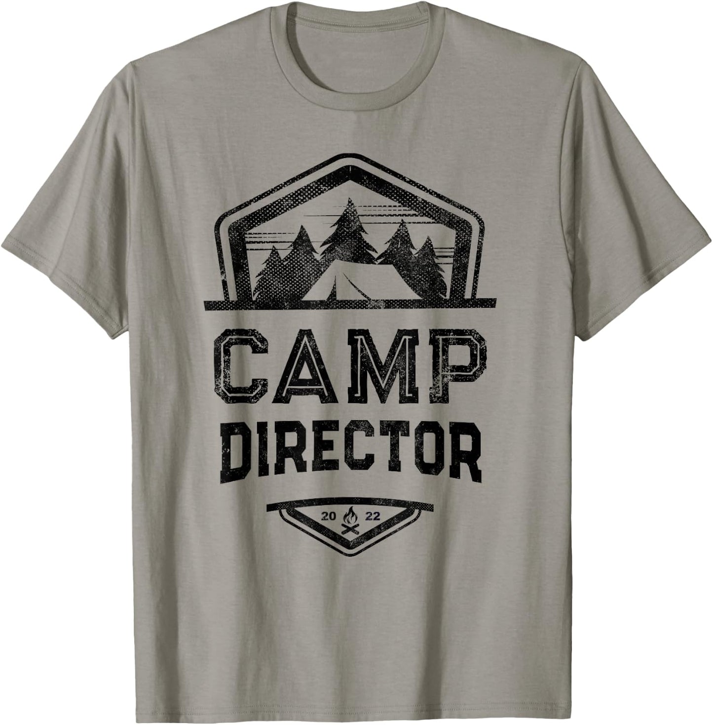 Funny CAMP DIRECTOR Camping Team Host Chaos Coordinator Crew T-Shirt - T-Shirt | Sand