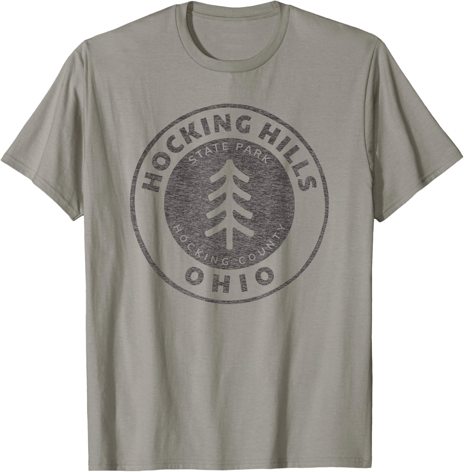 Retro Hocking Hills State Park Souvenir T-Shirt - T-Shirt | Sand