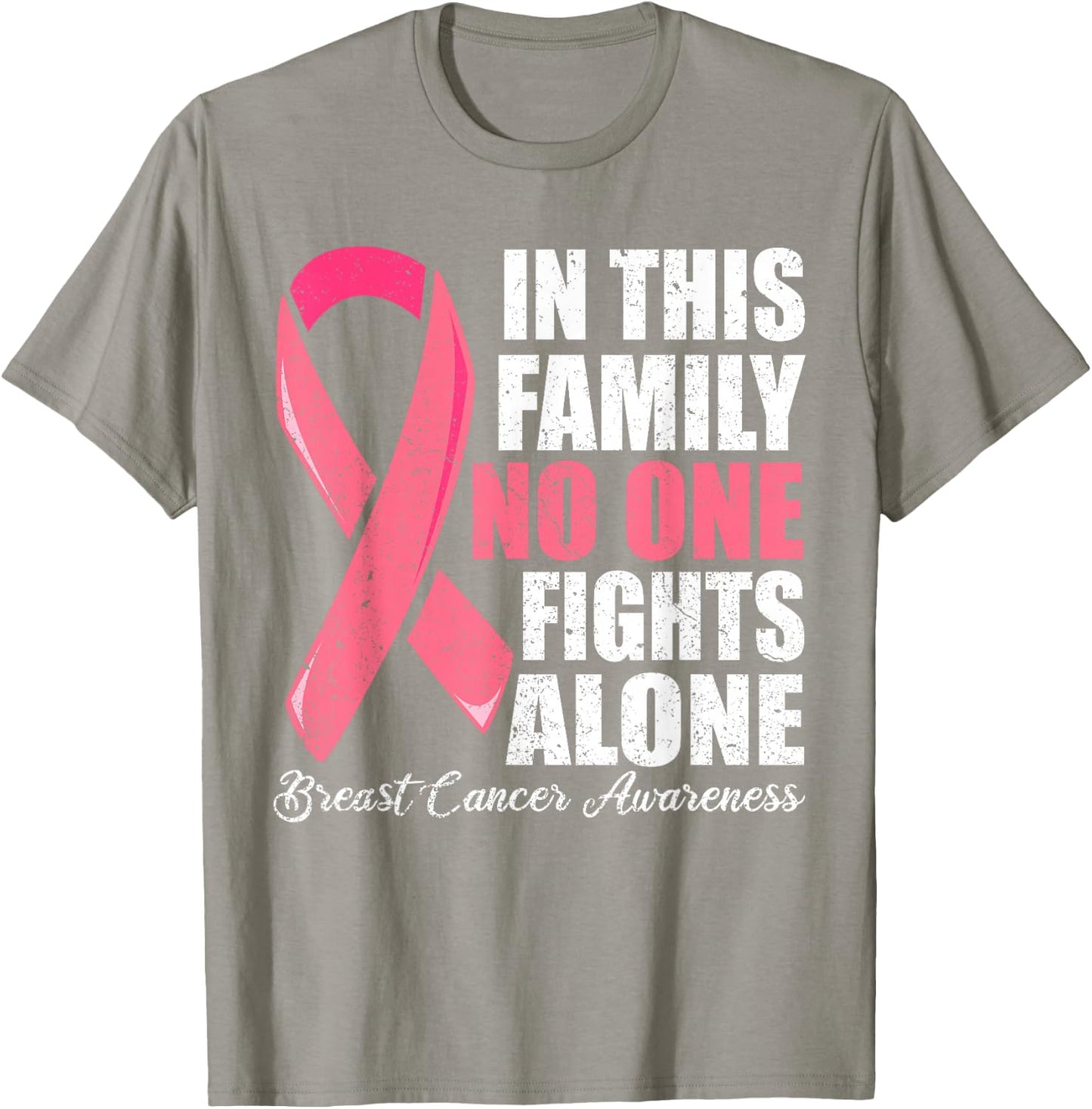 Support Breast Cancer Women, Pink Breast cancer Shirt T-Shirt - T-Shirt | Sand