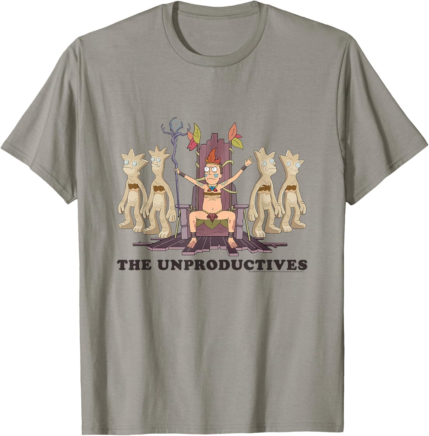 Rick and Morty The Unproductives T-Shirt - T-Shirt | Sand