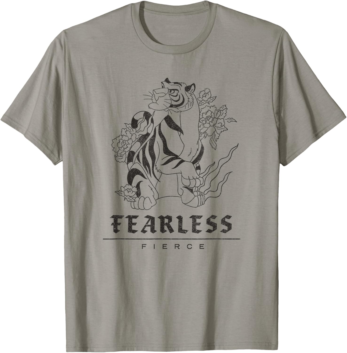 Disney Princess Aladdin Lunar New Year Rajah Fearless Tiger T-Shirt - T-Shirt | Sand