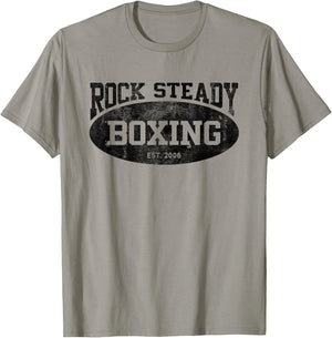 Rock Steady Boxing Parkinson's Vintage Gym T-Shirt - T-Shirt | Sand