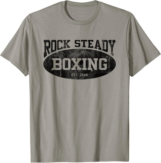 Rock Steady Boxing Parkinson's Vintage Gym T-Shirt - T-Shirt | Sand