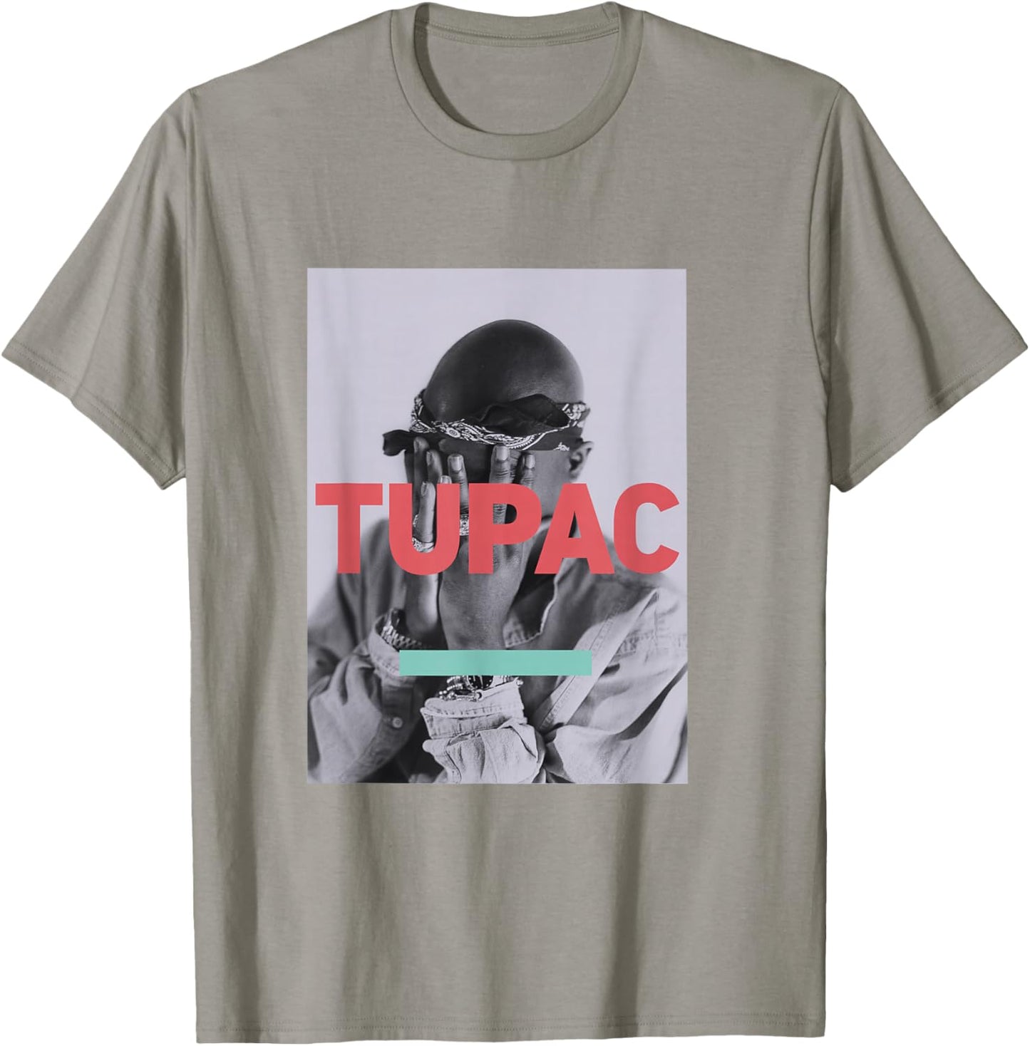 Tupac Official Photo T-Shirt - T-Shirt | Sand