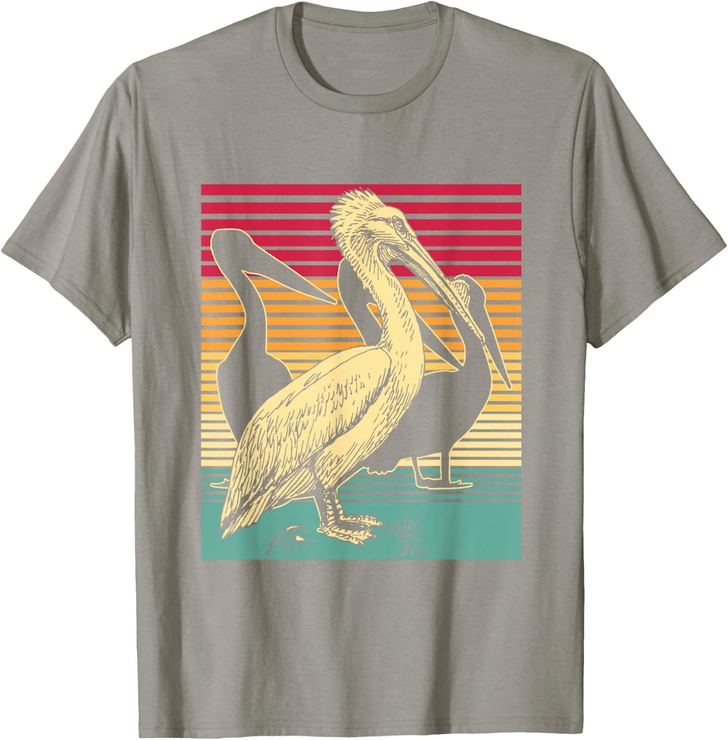 Animal Groomer Gift Pelican Bird T-Shirt - T-Shirt | Sand