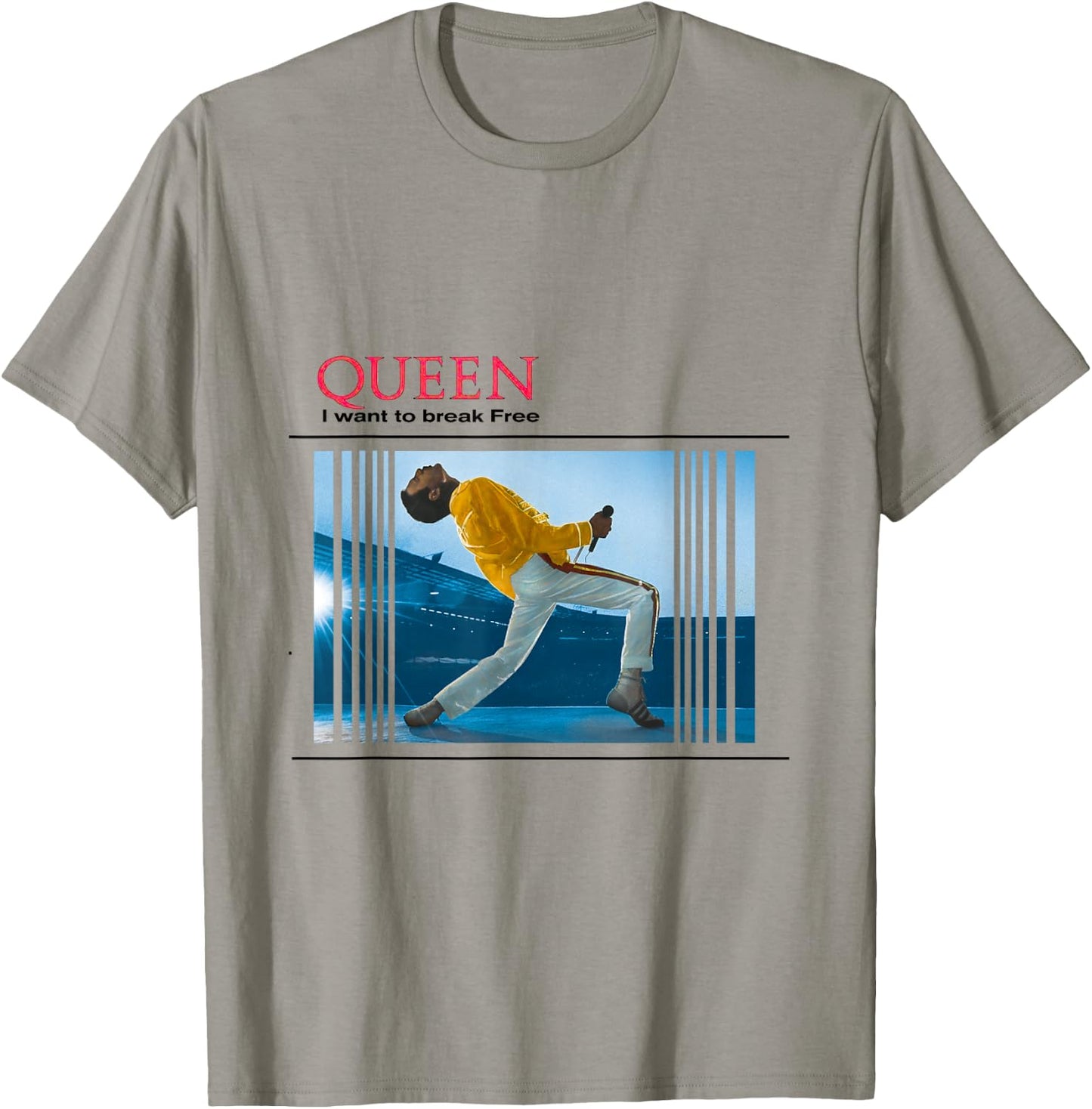 Queen I Want to Break Free T-Shirt - T-Shirt | Sand