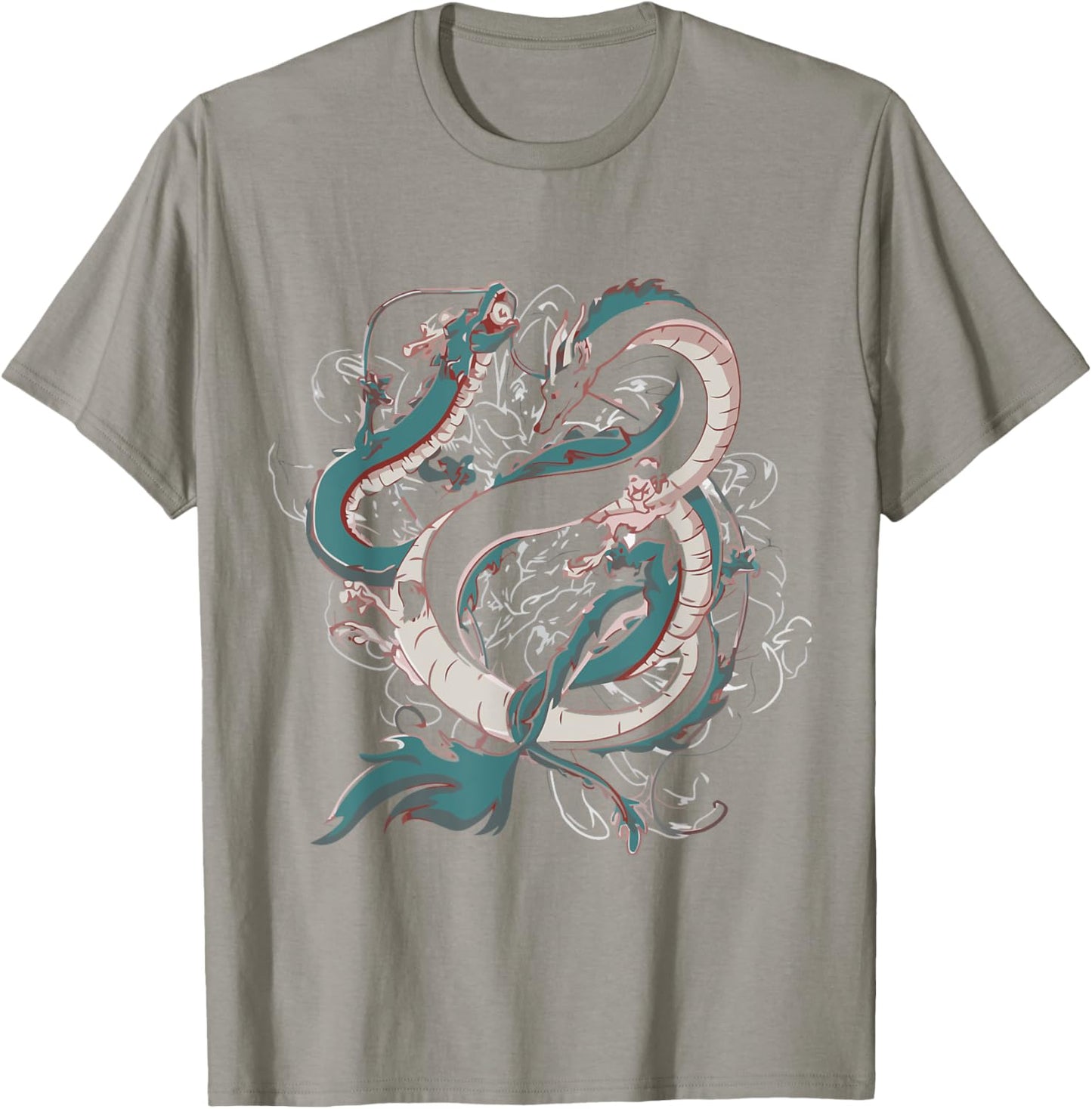 Chinese Dragons Are Fighting Each Other T-Shirt - T-Shirt | Sand