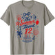 12th Birthday Girl Coastal Bow Seashell Summer I Turned 12 T-Shirt - T-Shirt | Sand