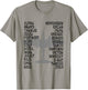 Phonetic Alphabet Airplane Pilot Flying Aviation Plane T-Shirt - T-Shirt | Sand
