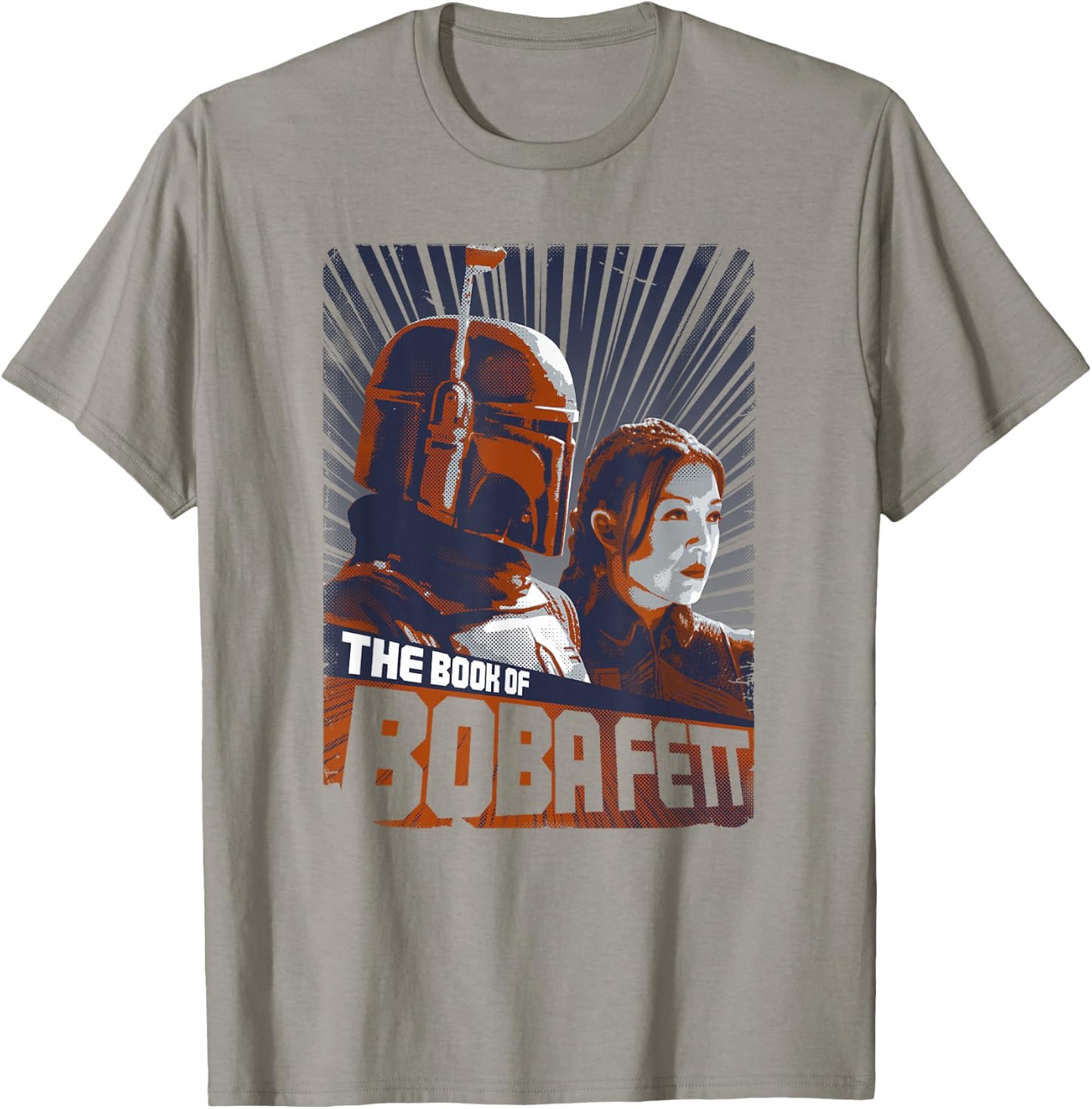 Star Wars The Book Of Boba Fett Retro Graphic Poster T-Shirt - T-Shirt | Sand
