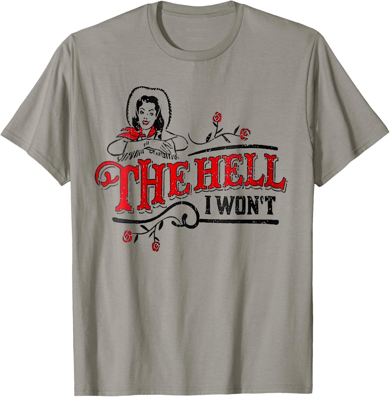The Hell I Won't Apparel For Life T-Shirt - T-Shirt | Sand