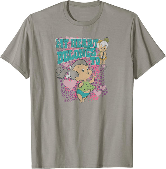 The Flintstones Pebbles My Heart T-Shirt - T-Shirt | Sand