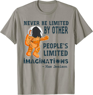 Mae Jemison First African American Black Woman Astronaut T-Shirt - T-Shirt | Sand