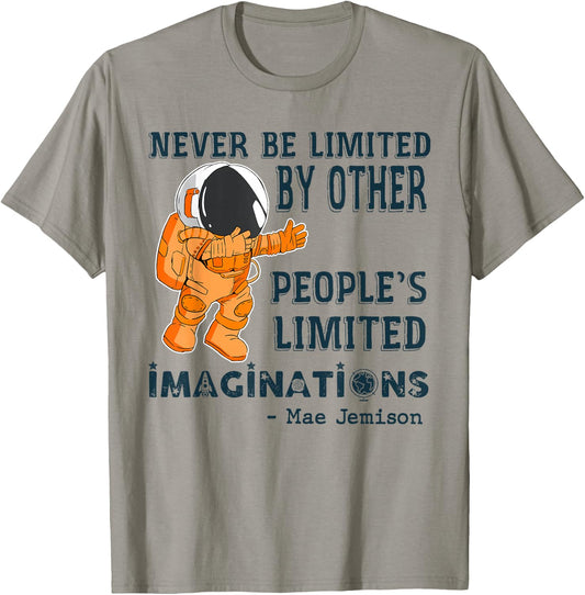 Mae Jemison First African American Black Woman Astronaut T-Shirt - T-Shirt | Sand