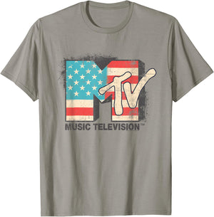 MTV Americana Logo T-Shirt - T-Shirt | Sand