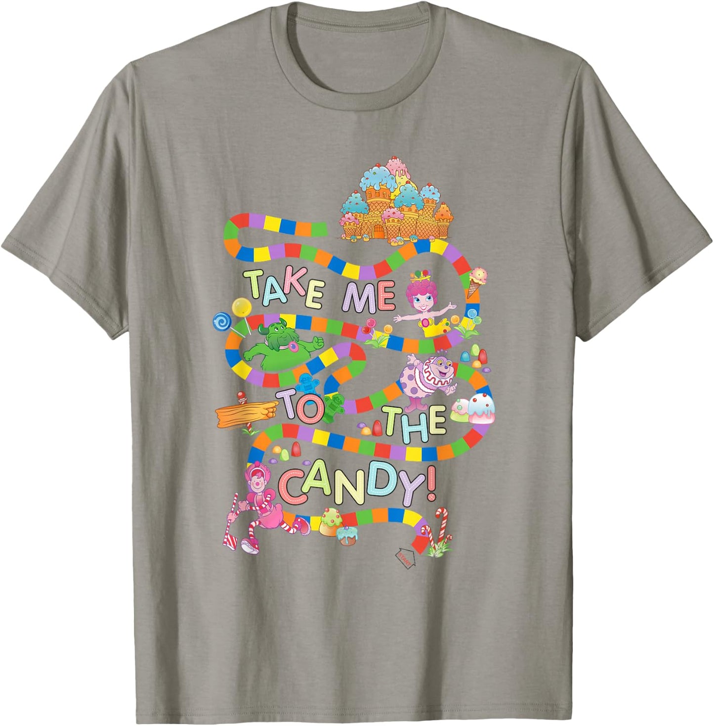 Candy Land Take Me to The Candy Small T-Shirt - T-Shirt | Sand
