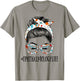 Ophthalmology Life Messy Hair Woman Bun Healthcare T-Shirt - T-Shirt | Sand
