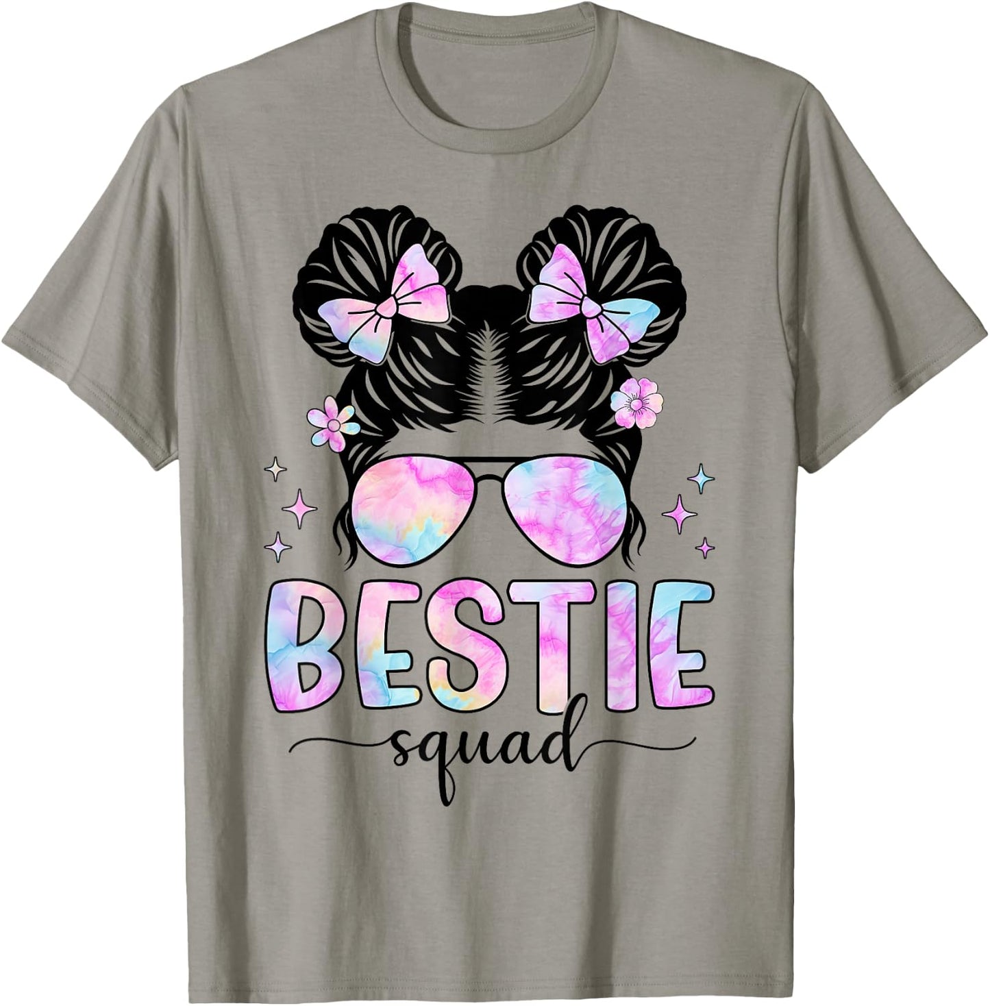 Bestie Squad Best Friend Matching Squad T-Shirt - T-Shirt | Sand