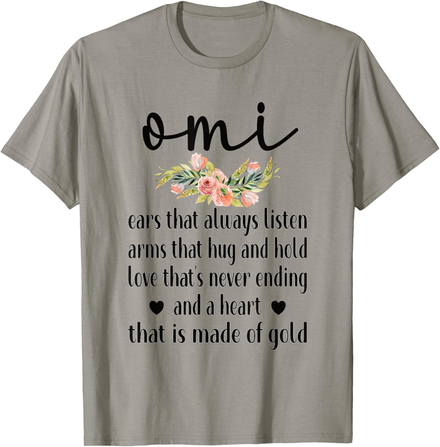 Best Omi Grandmother Appreciation Omi Grandma T-Shirt - T-Shirt | Sand