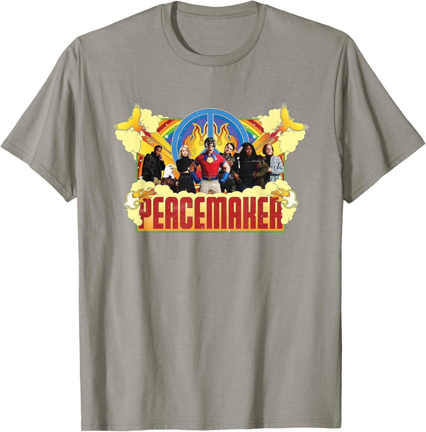 Peacemaker Main Crew T-Shirt - T-Shirt | Sand