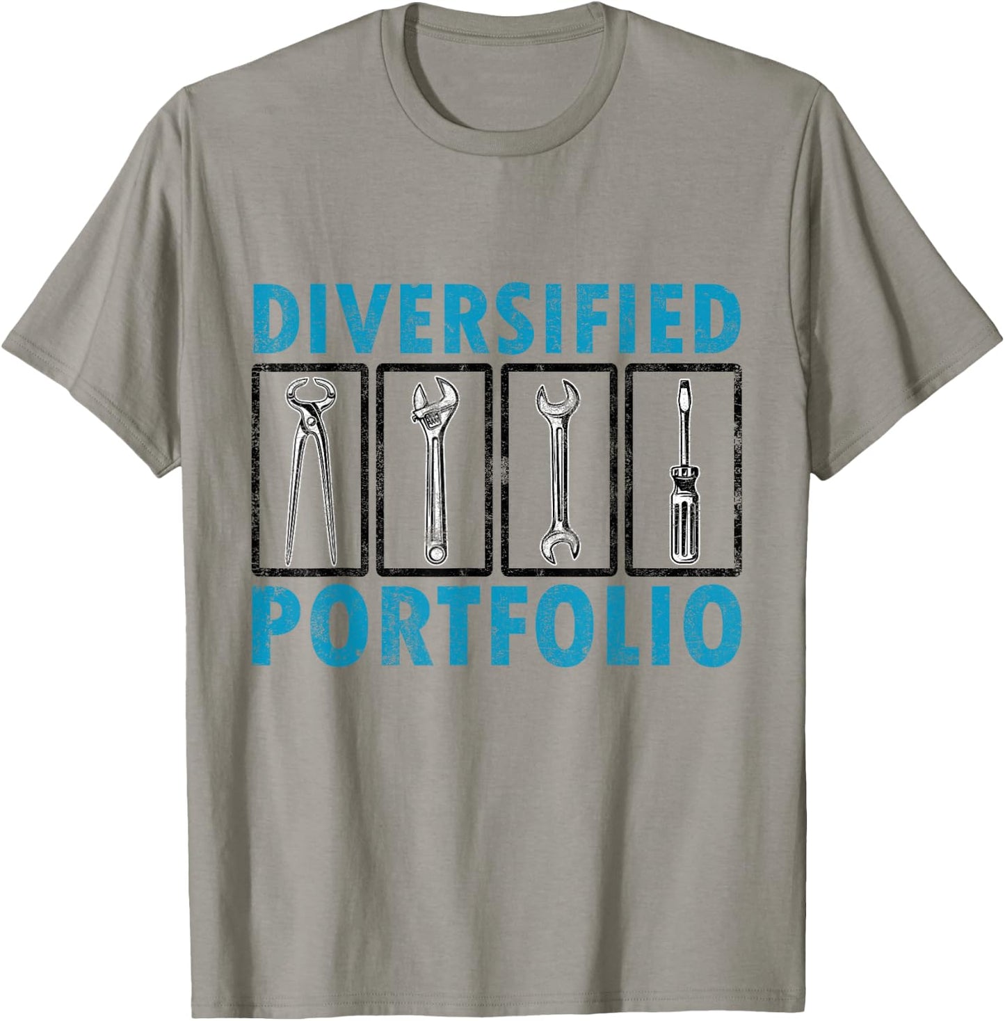 Diversified Portfolio Mechanic Heating Engineer Craftsman T-Shirt - T-Shirt | Sand