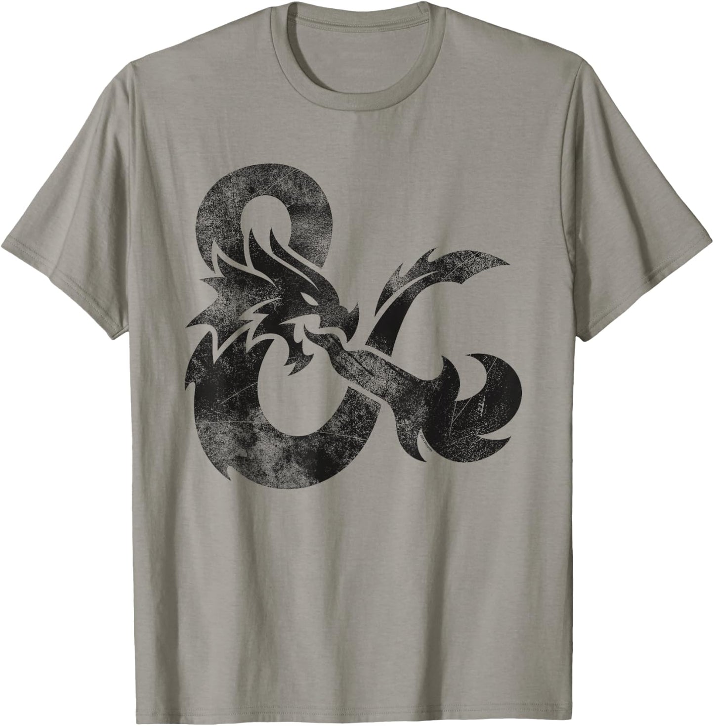 Dungeons & Dragons Distressed Ampersand Logo T-Shirt - T-Shirt | Sand