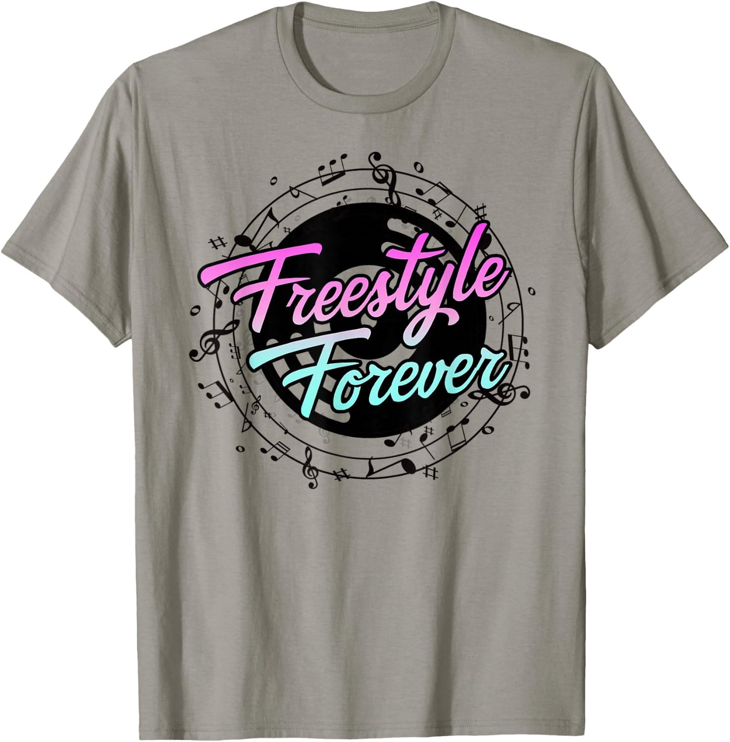 Freestyle Forever for Lovers of 80s Freestyle Dance Music T-Shirt - T-Shirt | Sand