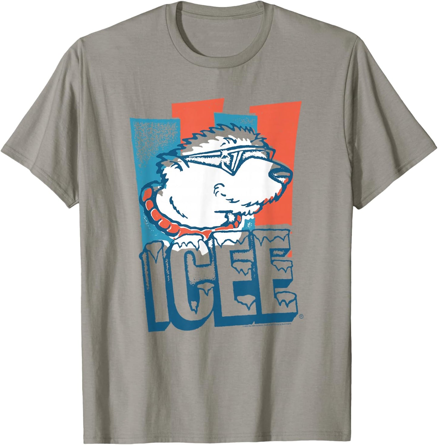 ICEE Bear Retro Icicle Logo T-Shirt - T-Shirt | Sand