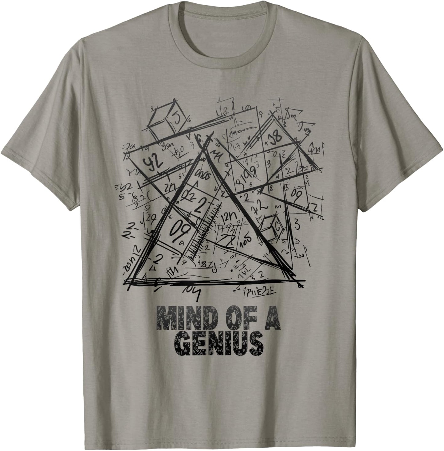 Mind of a genius, genius, science, nerd T-Shirt - T-Shirt | Sand