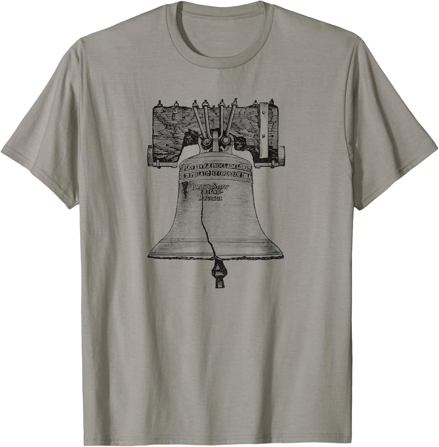 Liberty Bell Philadelphia T-Shirt - T-Shirt | Sand