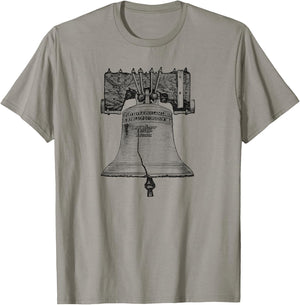 Liberty Bell Philadelphia T-Shirt - T-Shirt | Sand