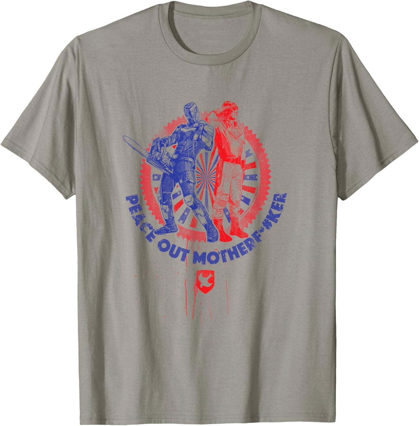 Peacemaker The Vigilante Peace Stamp T-Shirt - T-Shirt | Sand