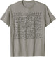 Math Equation Cool Quadratic Formula Geek Nerd Math gift T-Shirt - T-Shirt | Sand
