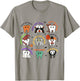 Halloween Dentist Teeth Dental Boo Crew Costume Men Women T-Shirt - T-Shirt | Sand