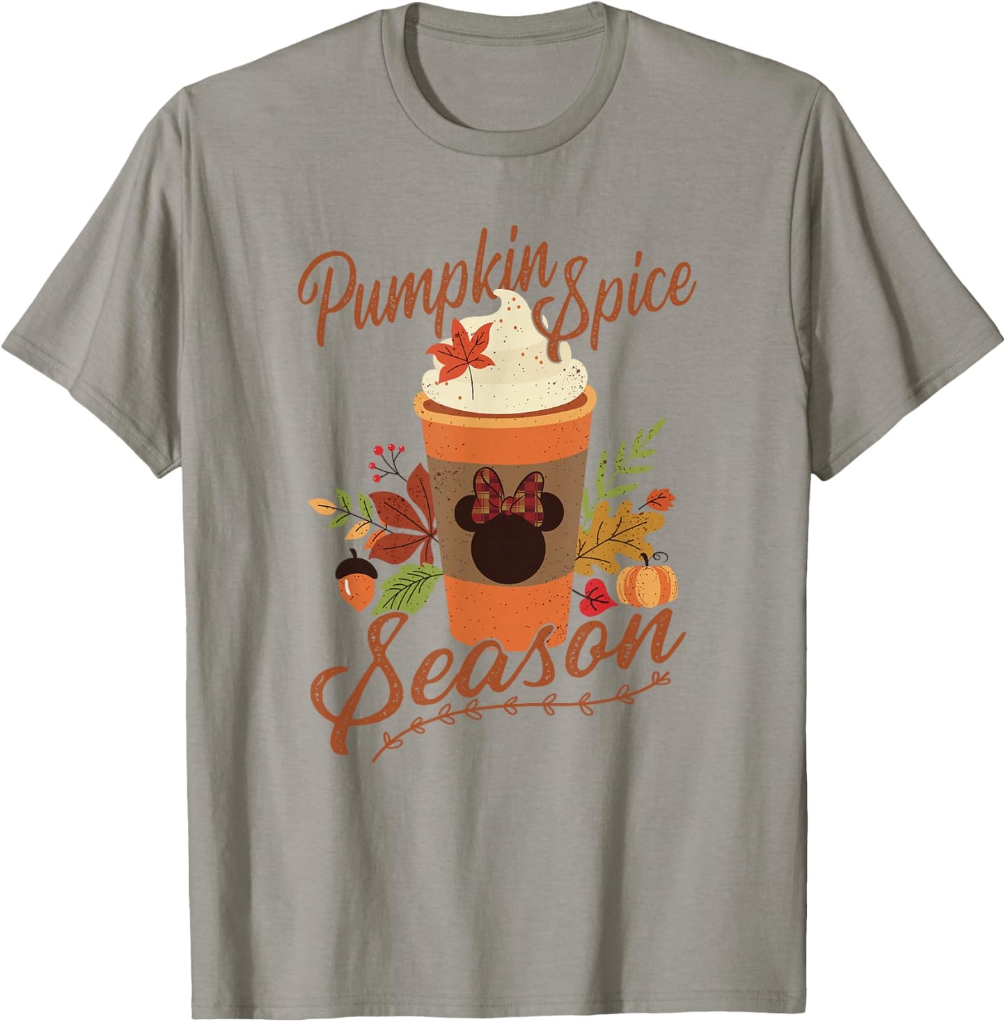 Disney Mickey and Friends Fall Pumpkin Spice Season T-Shirt - T-Shirt | Sand