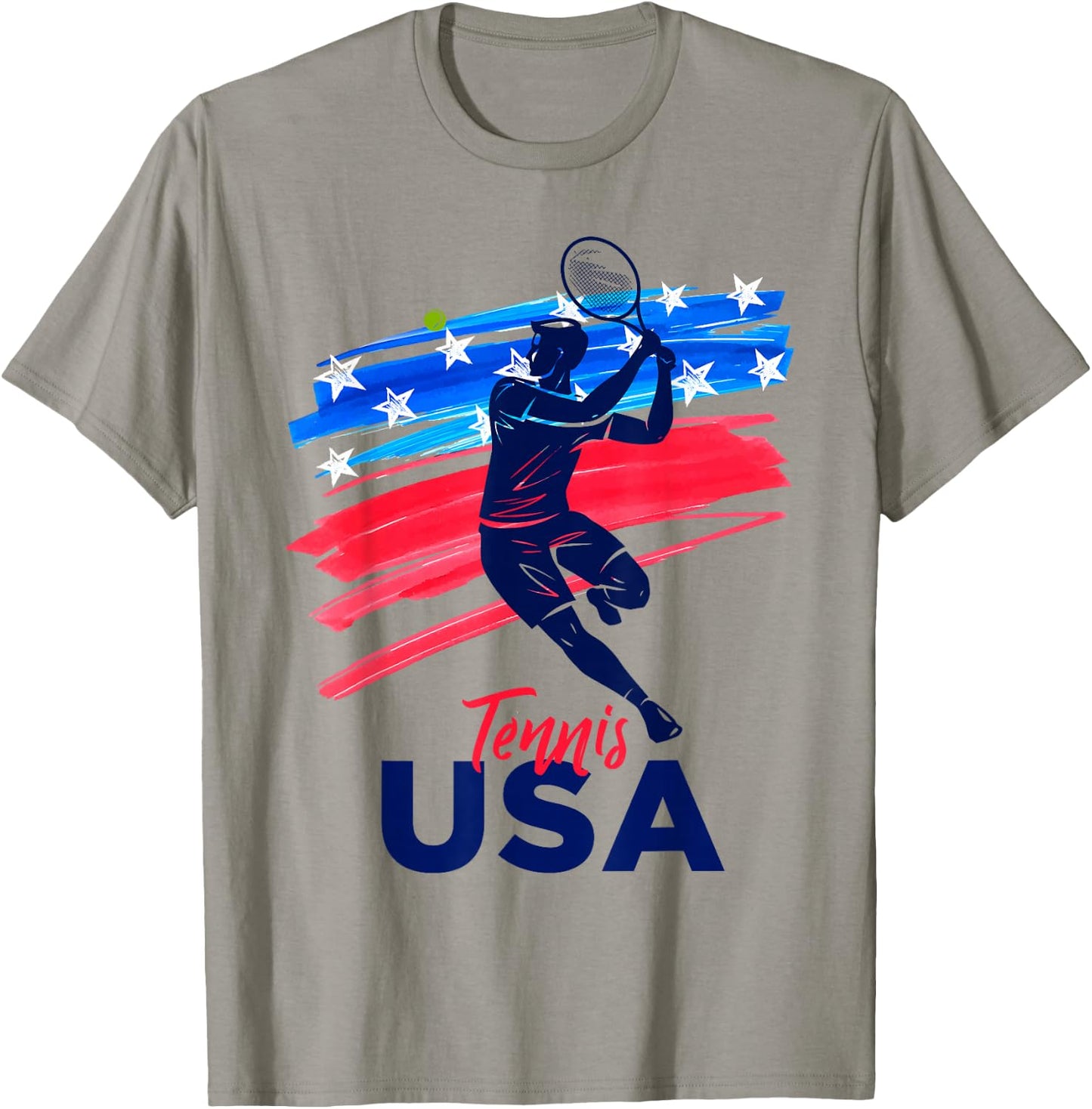 USA Tennis Support The Team Shirt USA Tennis Lover T-Shirt - T-Shirt | Sand
