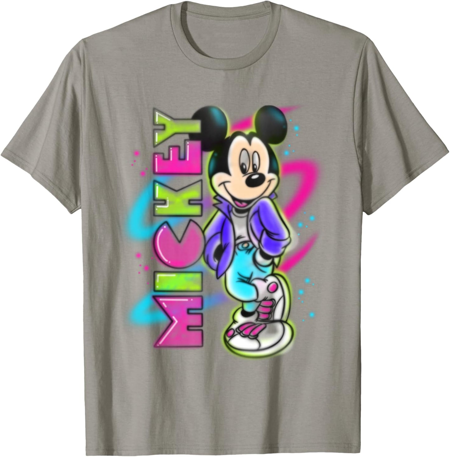 Disney - Mickey Mouse Airbrush T-Shirt - T-Shirt | Sand
