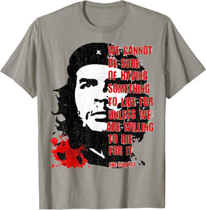 Retro Che Guevara Admirer Revolutionary Quote. Meme T-Shirt - T-Shirt | Sand