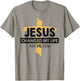 Jesus Changed My Life Ask Me How Bible Cross Christ Jesus T-Shirt - T-Shirt | Sand